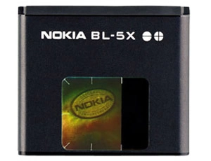 Εικόνα BP-6X BL-5X Nokia Battery (Compatible) for 8800 N73i 8860 8800 Sirocco 600mAh