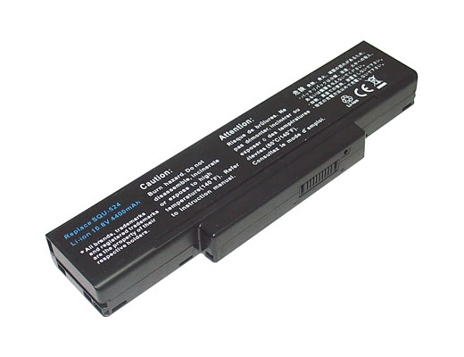 Εικόνα Μπαταρία συμβατή Clevo M740BAT-6 / M660BAT-6 / SQU-523 4400Mah