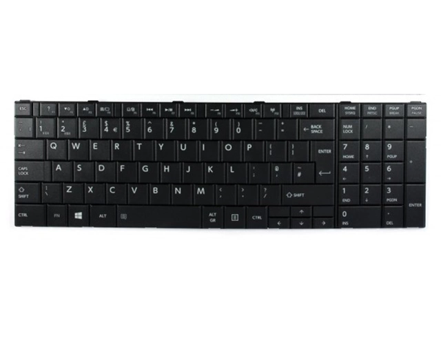 Εικόνα KEYBOARD NB TOSHIBA C55-A SERIES US BK