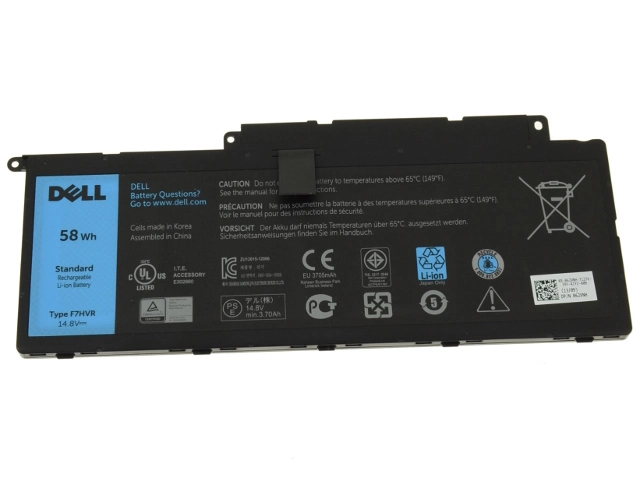 Εικόνα F7HVR / 62VNH Dell Battery (OEM) for Inspiron 15 7537 17 7737 Series 14.8V 58Wh