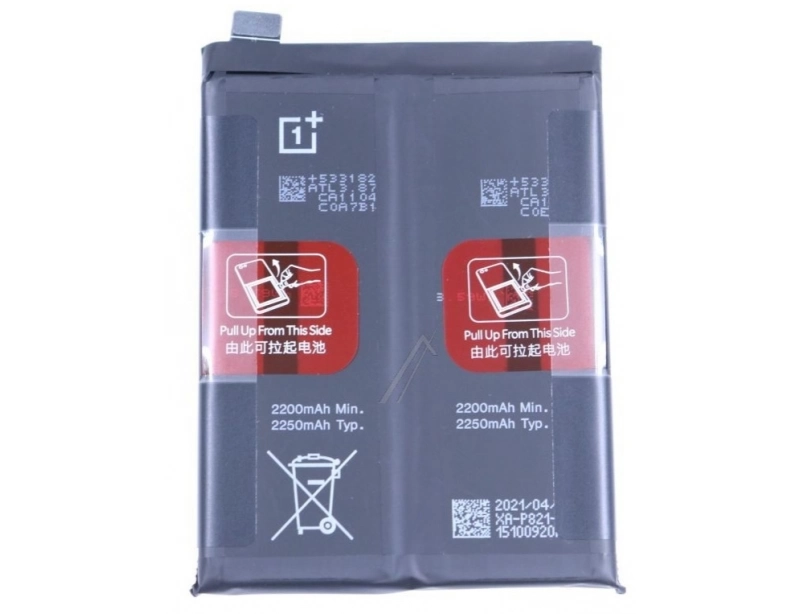 Εικόνα BLP821 OnePlus Battery (Original) for OnePlus 9 (LE2113) 4500mAh 1031100041